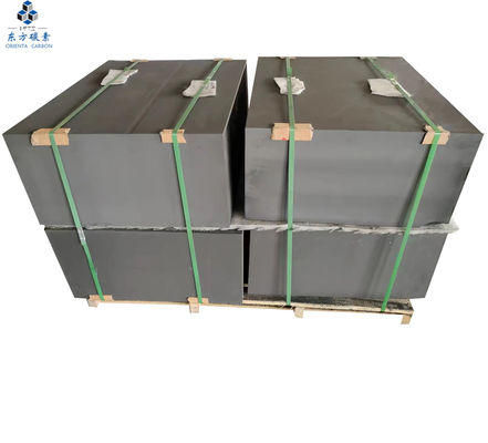 kwaliteit  1.85 g/cm3 Dark Grey Fuel Cell Graphite 12µm Grain Size Bipolar Plate Graphite fabriek