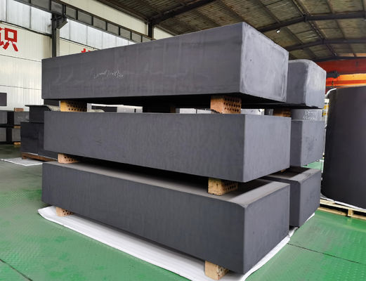 0.8 mm Graan Size Vibration Extruded Graphite Block Voor Thermisch Lassen