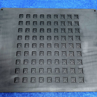 Hoogdichte koolstofgrafietblok 125 MPa voor de groei van halfgeleider silicium