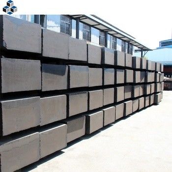 Donkergrijze siliciumgrafietblok 12 μm Graangrootte in de zonne-energie-industrie