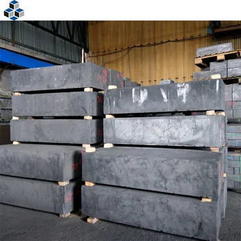 Zwarte grafietlasblok 30 Mpa voor rotoren voor het ontgassen van aluminium
