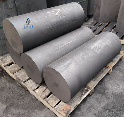 12 μm Graan Size Sintering Graphite Rod Smooth Isostatic Carbon Graphite Block