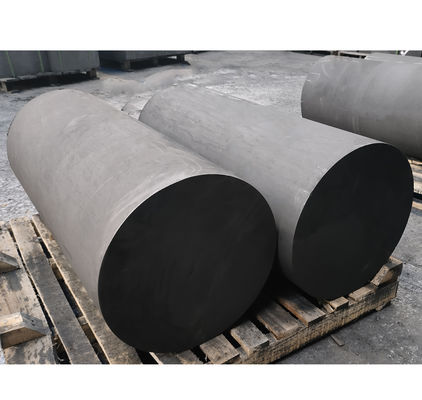 12 μm Graan Size Sintering Graphite Rod Smooth Isostatic Carbon Graphite Block
