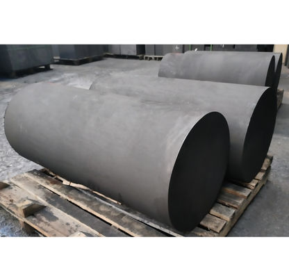 12 μm Graan Size Sintering Graphite Rod Smooth Isostatic Carbon Graphite Block