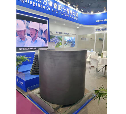 12 μm Graan Size Sintering Graphite Rod Smooth Isostatic Carbon Graphite Block
