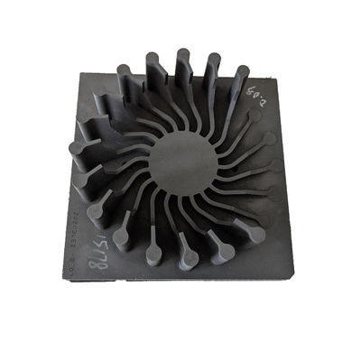 1.71 G/Cm3 Donkergrijze isostatische grafietblok voor EDM-industrie