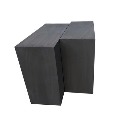 Gepersonaliseerd donkergrijs koolstofgrafietblok Isostatisch hoog zuiver grafiet