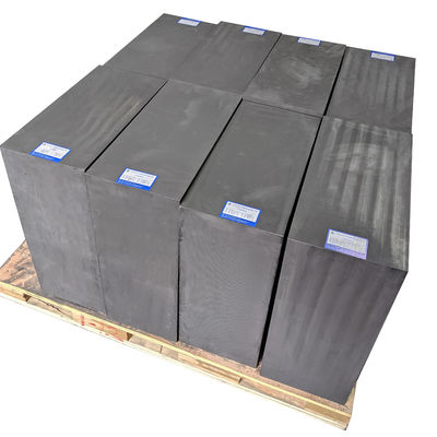 Donkergrijze halfgeleidergrafiet 5 μm Graan Size Ultra Fine Isostatic Graphite Block