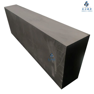 Grote grootte koolstofgrafietblok 110 Mpa Hoogtemperatuurweerstand
