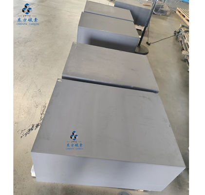 Grote grootte koolstofgrafietblok 110 Mpa Hoogtemperatuurweerstand