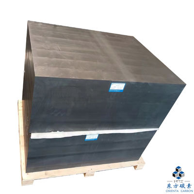 Hoogzuivere koolstofcrucibles Grafietblok 1,80 G/Cm3 Hoogtemperatuurweerstand