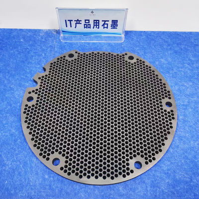 105 Mpa Crucibles Grafiet Glanzend Donkergrijz Carbon Grafietblok