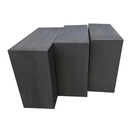 105 Mpa Crucibles Grafiet Glanzend Donkergrijz Carbon Grafietblok