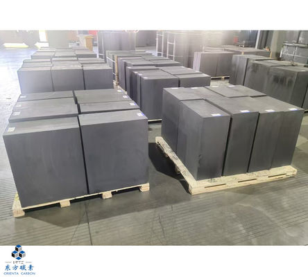 Metallurgisch veld Isostatisch grafietblok voor smelting